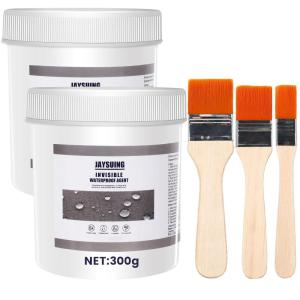 64 OZ (1800g) Jaysuing Invisible Waterproof Agent, Waterproof Sealant, Transparent Rainproof Coating, Water-Resistant Anti-Leakage Agent, Transparent Repairing Leak Water-Resistant Adhesive(21OZ)